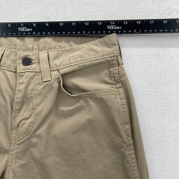 Levi's 511 Mens 29x32 Slim Fit Brown Denim Straight Leg Jeans Low Rise Black Tab - Picture 7 of 12